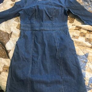 Denim Blue Women's Dress